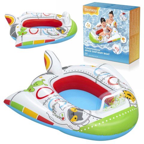 Pontonik plażowy statek kosmiczny 104 x 99 cm Bestway 34178 Bestway Pontonik plażowy statek kosmiczny 104 x 99 cm Bestway 34178 Bestway