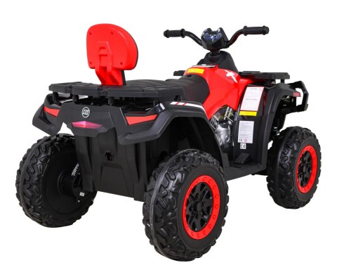 Quad XT-Speed dla dzieci Czerwony + Napęd 4x4 + EVA + Wolny Start + Radio MP3 + LED Quad XT-Speed dla dzieci Czerwony + Napęd 4x4 + EVA + Wolny Start + Radio MP3 + LED