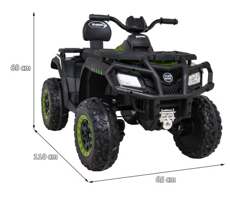 Quad XT-Speed dla dzieci Zielony + Napęd 4x4 + EVA + Wolny Start + Radio MP3 + LED Quad XT-Speed dla dzieci Zielony + Napęd 4x4 + EVA + Wolny Start + Radio MP3 + LED
