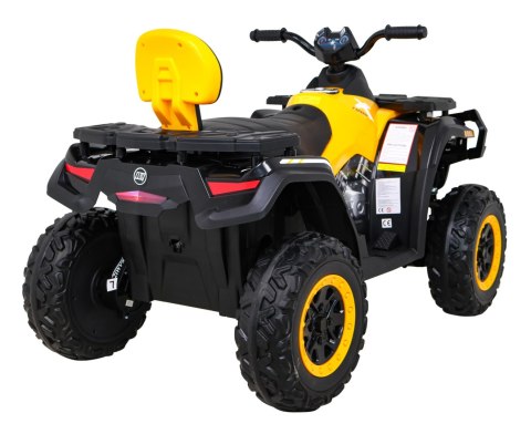 Quad XT-Speed dla dzieci Żółty + Napęd 4x4 + EVA + Wolny Start + Radio MP3 + LED Quad XT-Speed dla dzieci Żółty + Napęd 4x4 + EVA + Wolny Start + Radio MP3 + LED