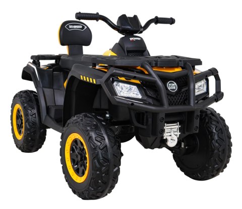 Quad XT-Speed dla dzieci Żółty + Napęd 4x4 + EVA + Wolny Start + Radio MP3 + LED Quad XT-Speed dla dzieci Żółty + Napęd 4x4 + EVA + Wolny Start + Radio MP3 + LED