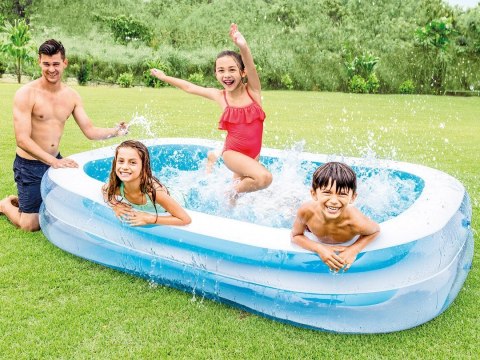Basen dmuchany prostokątny 262 x 175 x 56 cm INTEX 56483 Intex Basen dmuchany prostokątny 262 x 175 x 56 cm INTEX 56483 Intex