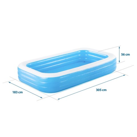 Basen dmuchany rodzinny 305x183x56cm Bestway 54009 Bestway Basen dmuchany rodzinny 305x183x56cm Bestway 54009 Bestway