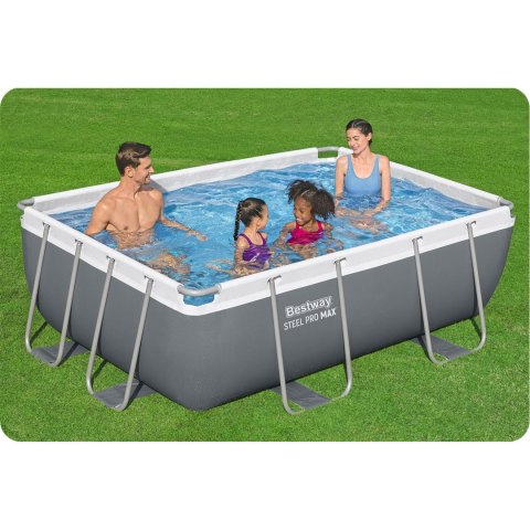 Basen ogrodowy stelażowy 282 x 196 x 84 cm 10w1 Bestway 56629N Bestway Basen ogrodowy stelażowy 282 x 196 x 84 cm 10w1 Bestway 56629N Bestway
