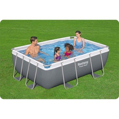 Basen ogrodowy stelażowy 282 x 196 x 84 cm 16w1 Bestway 56629N Bestway Basen ogrodowy stelażowy 282 x 196 x 84 cm 16w1 Bestway 56629N Bestway