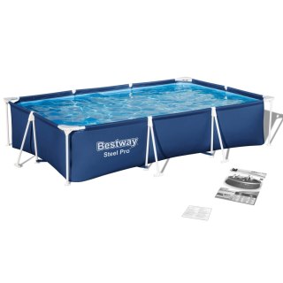 Basen ogrodowy stelażowy 300 x 201 x 66 cm 5w1 Bestway 56404N Bestway