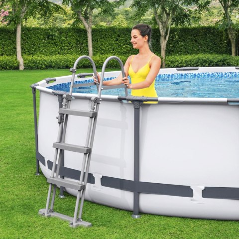 Basen ogrodowy stelażowy 366 x 100 cm 17w1 Bestway 56418 Bestway Basen ogrodowy stelażowy 366 x 100 cm 17w1 Bestway 56418 Bestway