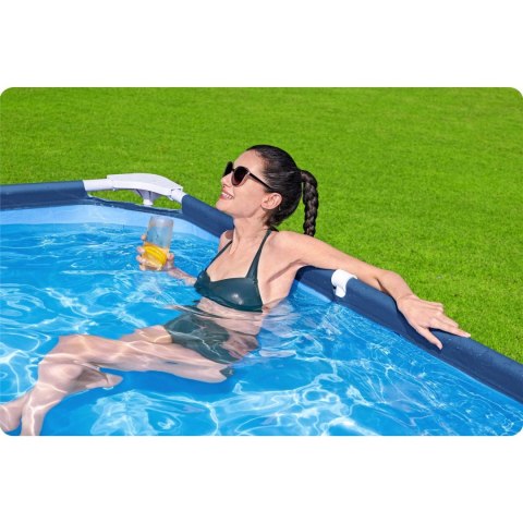Basen ogrodowy stelażowy 400 x 211 x 81 cm 15w1 Bestway 56405N Bestway Basen ogrodowy stelażowy 400 x 211 x 81 cm 15w1 Bestway 56405N Bestway