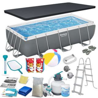 Basen ogrodowy stelażowy 404 x 201 x 100 cm 18w1 Bestway 56442 Bestway