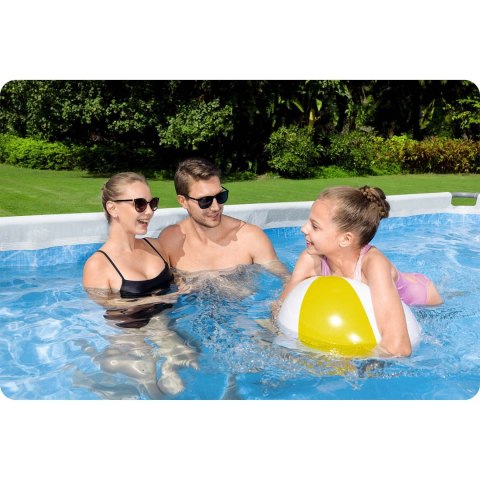 Basen ogrodowy stelażowy 412x201x122 cm 17w1 Bestway 56457N Bestway Basen ogrodowy stelażowy 412x201x122 cm 17w1 Bestway 56457N Bestway
