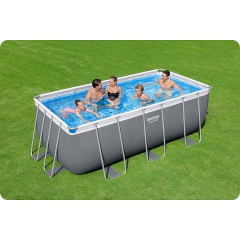 Basen ogrodowy stelażowy 412x201x122 cm 17w1 Bestway 56457N Bestway Basen ogrodowy stelażowy 412x201x122 cm 17w1 Bestway 56457N Bestway