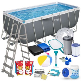 Basen ogrodowy stelażowy 412x201x122cm 18w1 Bestway 56456ND Bestway