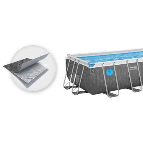 Basen ogrodowy stelażowy 488 x 244 x 122 cm 10w1 Bestway 561MB Bestway Basen ogrodowy stelażowy 488 x 244 x 122 cm 10w1 Bestway 561MB Bestway