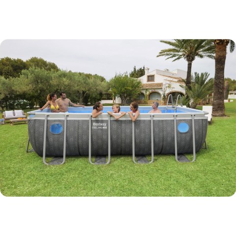 Basen ogrodowy stelażowy 488 x 244 x 122 cm 10w1 Bestway 561MB Bestway Basen ogrodowy stelażowy 488 x 244 x 122 cm 10w1 Bestway 561MB Bestway