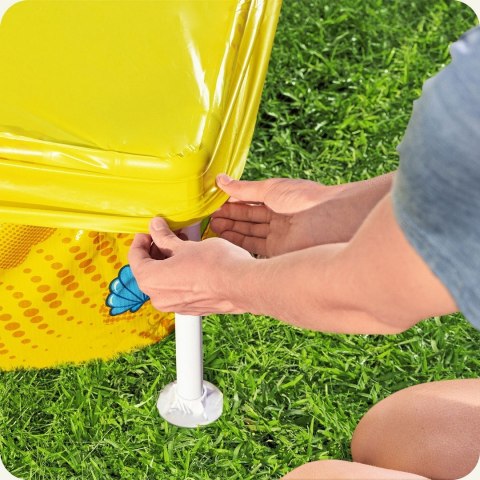 Basen ogrodowy stelażowy dla dzieci z piaskownicą 213 x 112 x 30,5 cm Bestway 561CF Bestway Basen ogrodowy stelażowy dla dzieci z piaskownicą 213 x 112 x 30,5 cm Bestway 561CF Bestway