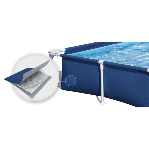 Basen prostokątny stelażowy 221x150x43 cm 16w1 Bestway 56401N Bestway Basen prostokątny stelażowy 221x150x43 cm 16w1 Bestway 56401N Bestway