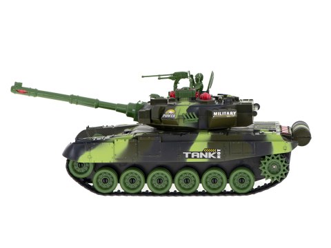 Czołg zdalnie sterowany na pilota RC War Tank 9993 2.4 GHz kamuflaż leśny Kik Sp. z o. o. Sp. k. Czołg zdalnie sterowany na pilota RC War Tank 9993 2.4 GHz kamuflaż leśny Kik Sp. z o. o. Sp. k.