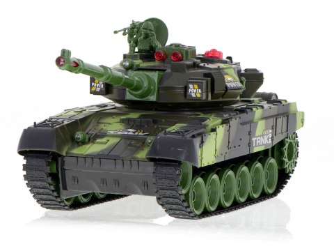 Czołg zdalnie sterowany na pilota RC War Tank 9993 2.4 GHz kamuflaż leśny Kik Sp. z o. o. Sp. k. Czołg zdalnie sterowany na pilota RC War Tank 9993 2.4 GHz kamuflaż leśny Kik Sp. z o. o. Sp. k.