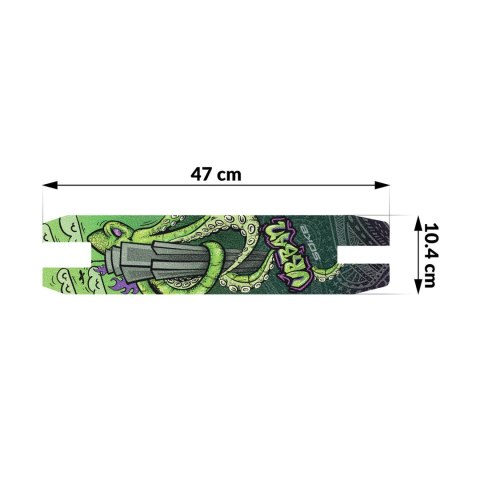 Grip tape papier ścierny do hulajnogi Evo - Octopus SOKE Grip tape papier ścierny do hulajnogi Evo - Octopus SOKE