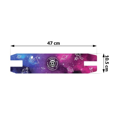 Grip tape papier ścierny do hulajnogi Evo - Space Academy SOKE Grip tape papier ścierny do hulajnogi Evo - Space Academy SOKE