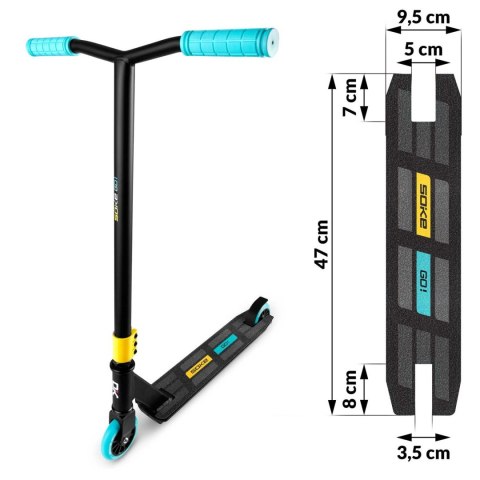 Grip tape papier ścierny do hulajnogi Go! - Soke SOKE Grip tape papier ścierny do hulajnogi Go! - Soke SOKE