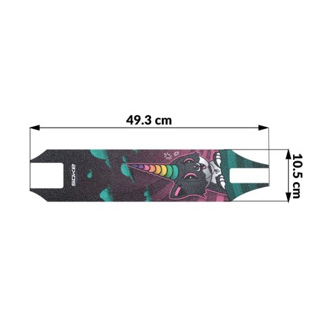 Grip tape papier ścierny do hulajnogi Pro - Rainbow Cat SOKE Grip tape papier ścierny do hulajnogi Pro - Rainbow Cat SOKE