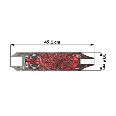 Grip tape papier ścierny do hulajnogi XTR - Ant SOKE Grip tape papier ścierny do hulajnogi XTR - Ant SOKE