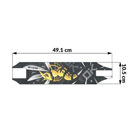 Grip tape papier ścierny do hulajnogi XTR - Hornet SOKE Grip tape papier ścierny do hulajnogi XTR - Hornet SOKE