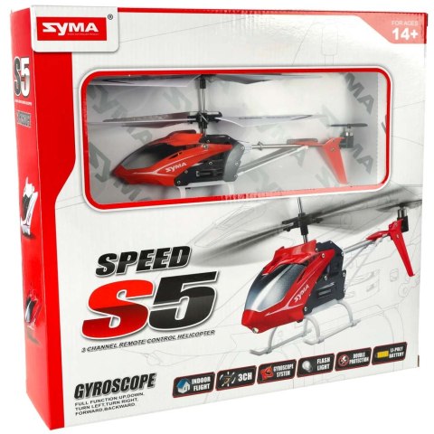 Helikopter zdalnie sterowany na pilota RC SYMA S5 3CH czerwony Kik Sp. z o. o. Sp. k. Helikopter zdalnie sterowany na pilota RC SYMA S5 3CH czerwony Kik Sp. z o. o. Sp. k.
