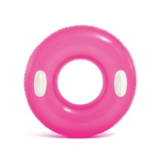 Kółko do pływania z uchwytami 76 cm różowe INTEX 59258 Intex