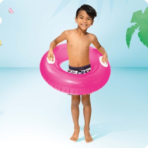 Kółko do pływania z uchwytami 76 cm różowe INTEX 59258 Intex Kółko do pływania z uchwytami 76 cm różowe INTEX 59258 Intex