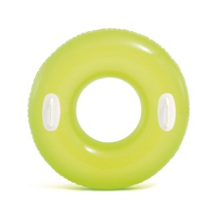 Kółko do pływania z uchwytami 76 cm żółte INTEX 59258 Intex