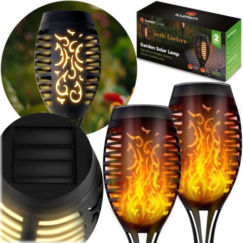 Lampka solarna pochodnia 2szt Ilumen LS-100 Ilumen Lampka solarna pochodnia 2szt Ilumen LS-100 Ilumen