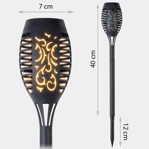 Lampka solarna pochodnia 2szt Ilumen LS-100 Ilumen Lampka solarna pochodnia 2szt Ilumen LS-100 Ilumen