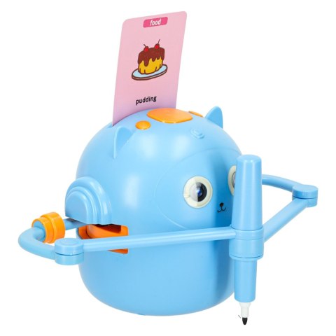 Robot edukacyjny interaktywny nauka rysowania pisania zestaw fiszki mazaki niebieski Kik Sp. z o. o. Sp. k. Robot edukacyjny interaktywny nauka rysowania pisania zestaw fiszki mazaki niebieski Kik Sp. z o. o. Sp. k.
