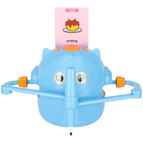 Robot edukacyjny interaktywny nauka rysowania pisania zestaw fiszki mazaki niebieski Kik Sp. z o. o. Sp. k. Robot edukacyjny interaktywny nauka rysowania pisania zestaw fiszki mazaki niebieski Kik Sp. z o. o. Sp. k.