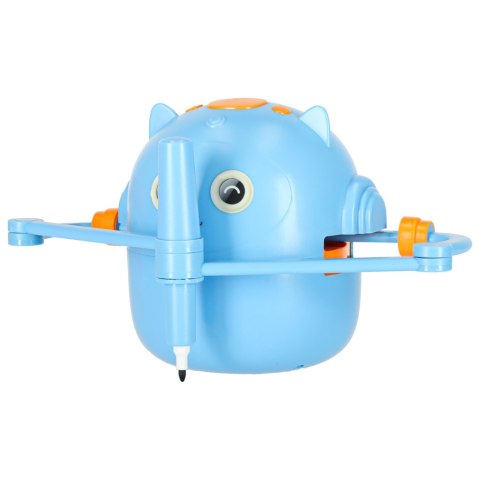 Robot edukacyjny interaktywny nauka rysowania pisania zestaw fiszki mazaki niebieski Kik Sp. z o. o. Sp. k. Robot edukacyjny interaktywny nauka rysowania pisania zestaw fiszki mazaki niebieski Kik Sp. z o. o. Sp. k.