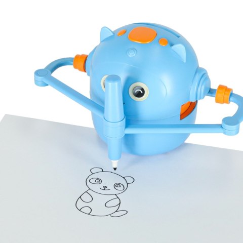 Robot edukacyjny interaktywny nauka rysowania pisania zestaw fiszki mazaki niebieski Kik Sp. z o. o. Sp. k. Robot edukacyjny interaktywny nauka rysowania pisania zestaw fiszki mazaki niebieski Kik Sp. z o. o. Sp. k.
