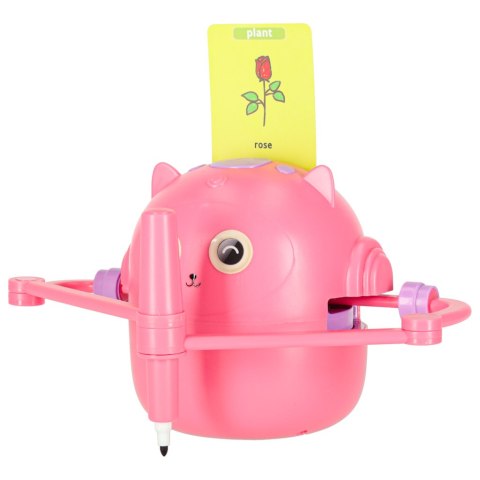 Robot edukacyjny interaktywny nauka rysowania pisania zestaw fiszki mazaki różowy Kik Sp. z o. o. Sp. k. Robot edukacyjny interaktywny nauka rysowania pisania zestaw fiszki mazaki różowy Kik Sp. z o. o. Sp. k.