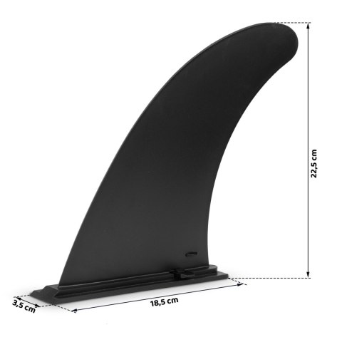 Statecznik Fin do deski SUP czarny Neo-Sport Statecznik Fin do deski SUP czarny Neo-Sport
