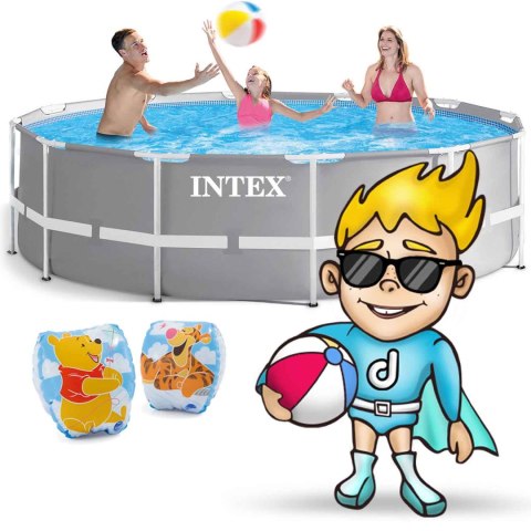 Basen ogrodowy stelażowy 366 x 99 cm 4w1 INTEX 26716GN Intex Basen ogrodowy stelażowy 366 x 99 cm 4w1 INTEX 26716GN Intex