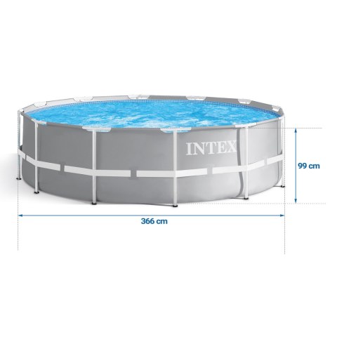 Basen ogrodowy stelażowy 366 x 99 cm 4w1 INTEX 26716GN Intex Basen ogrodowy stelażowy 366 x 99 cm 4w1 INTEX 26716GN Intex
