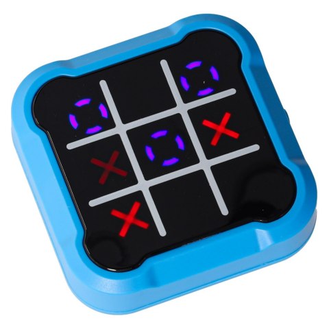 Kółko krzyżyk gra elektroniczna logiczna tic tac toe konsola przenośna niebieska Kik Sp. z o. o. Sp. k. Kółko krzyżyk gra elektroniczna logiczna tic tac toe konsola przenośna niebieska Kik Sp. z o. o. Sp. k.