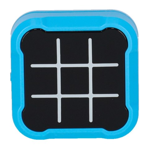 Kółko krzyżyk gra elektroniczna logiczna tic tac toe konsola przenośna niebieska Kik Sp. z o. o. Sp. k. Kółko krzyżyk gra elektroniczna logiczna tic tac toe konsola przenośna niebieska Kik Sp. z o. o. Sp. k.