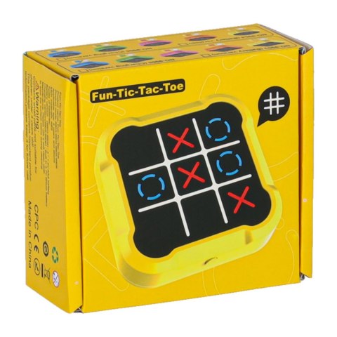 Kółko krzyżyk gra elektroniczna logiczna tic tac toe konsola przenośna niebieska Kik Sp. z o. o. Sp. k. Kółko krzyżyk gra elektroniczna logiczna tic tac toe konsola przenośna niebieska Kik Sp. z o. o. Sp. k.