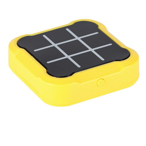 Kółko krzyżyk gra elektroniczna logiczna tic tac toe konsola przenośna żółta Kik Sp. z o. o. Sp. k. Kółko krzyżyk gra elektroniczna logiczna tic tac toe konsola przenośna żółta Kik Sp. z o. o. Sp. k.