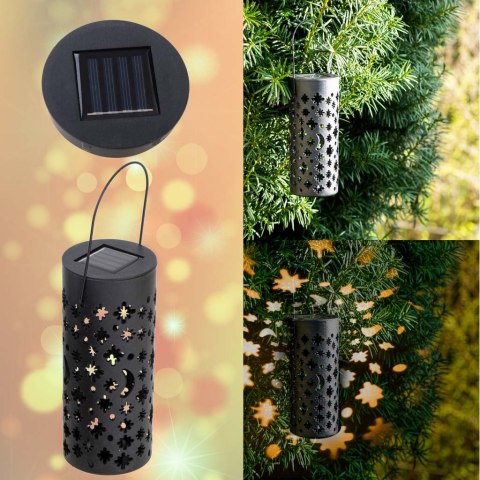 Lampa solarna ogrodowa ażurowa latarenka lampion LED czujnik zmierzchu wbijana 4szt. Kik Sp. z o. o. Sp. k. Lampa solarna ogrodowa ażurowa latarenka lampion LED czujnik zmierzchu wbijana 4szt. Kik Sp. z o. o. Sp. k.