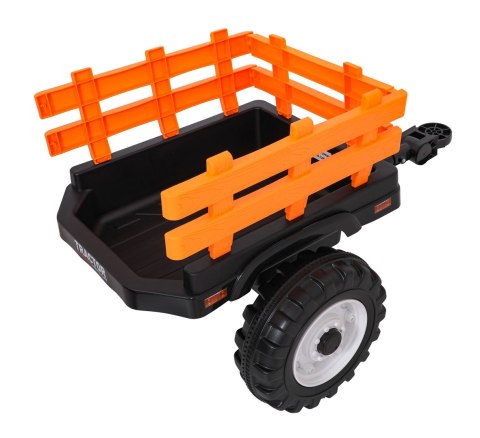 Pojazd MEGA Traktor D68 Z Przyczepką Czerwony