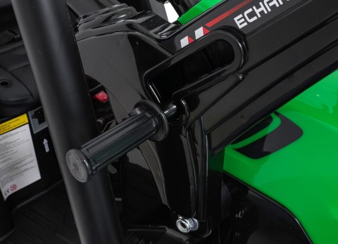 Pojazd MEGA Traktor D68 Z Przyczepką Zielony Pojazd MEGA Traktor D68 Z Przyczepką Zielony