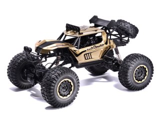 Samochód zdalnie sterowany 2,4GHz 1:8 51cm metal złoty Kik Sp. z o. o. Sp. k.